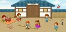 playing with friends