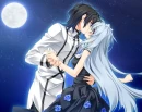 Kiss under the moon