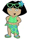 Dora - Green/Blue