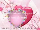 no te quiero falar