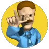loser sign