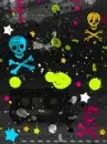 skull background