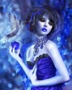blue