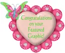 Congratulations on Featured Graphic