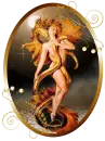 Golden Lover Frame