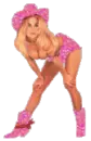 sexy pink cowgirl