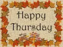 Happy Thursday