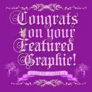 congrats on your featured Graphic
