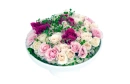 bowl of roses