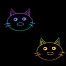 rainbow kittys