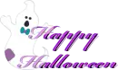 Happy Halloween ghost