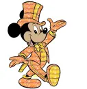 Mickey Mouse - Orange/Yellow