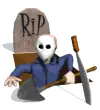 killer in grave