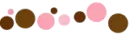 Choco-Pink Polka Dots