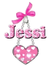 Jessi Pink Heart Charm