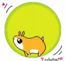 hamster corriendo