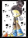 Shikamaru looks at chickens