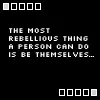 be yourself