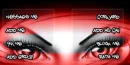 red eye contact table
