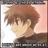 As long as your with me