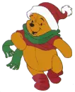pooh in christmas