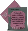 Note for a friend Lianne