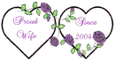 Proud Wife Since 2004 (Purple)