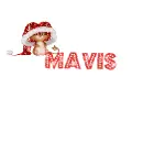 christmas mouse-mavis