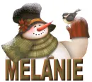 Melanie snowman
