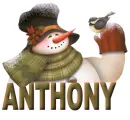Anthony snowman