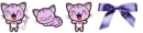 Little Purple Kitties
