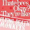 i hate bees