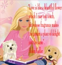 Love is like a beautiful flower