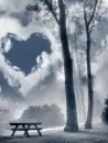 heart clouds