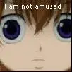 I am not amused