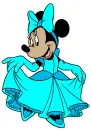 Minnie Mouse - Dress in blue 