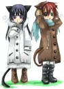 Kanda and Lavi neko