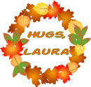 Autumn Wreath - Hugs - Laura