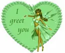 Heart with Flower lady