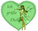 Heart with Flower lady