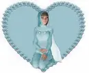Heart with Flower lady