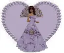 Heart with Flower lady