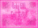 Only God Can Judge Me