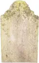 mossy tombstone