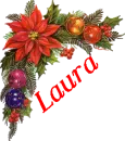 Merry Christmas Garland - Laura