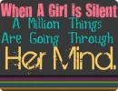 When A Girl Is Silent
