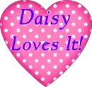 Pink Heart - Daisy Loves It!