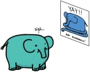 elephant poster