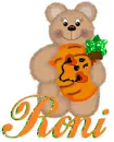 Pumpkin Bear~Roni