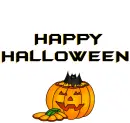 Pumpkin & Flying Bat